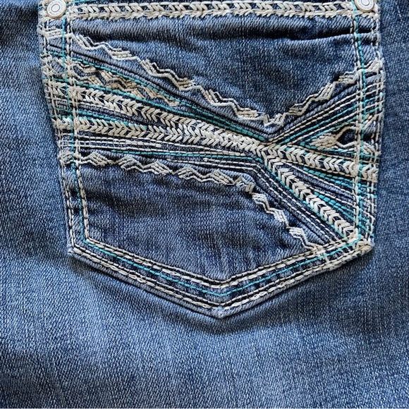 Rock & Roll riding blue jeans size 29x34 - Picture 11 of 12